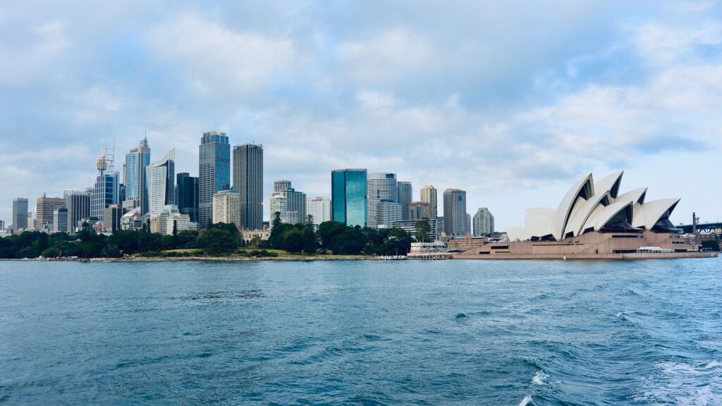 Stunning view of Sydney's skyline