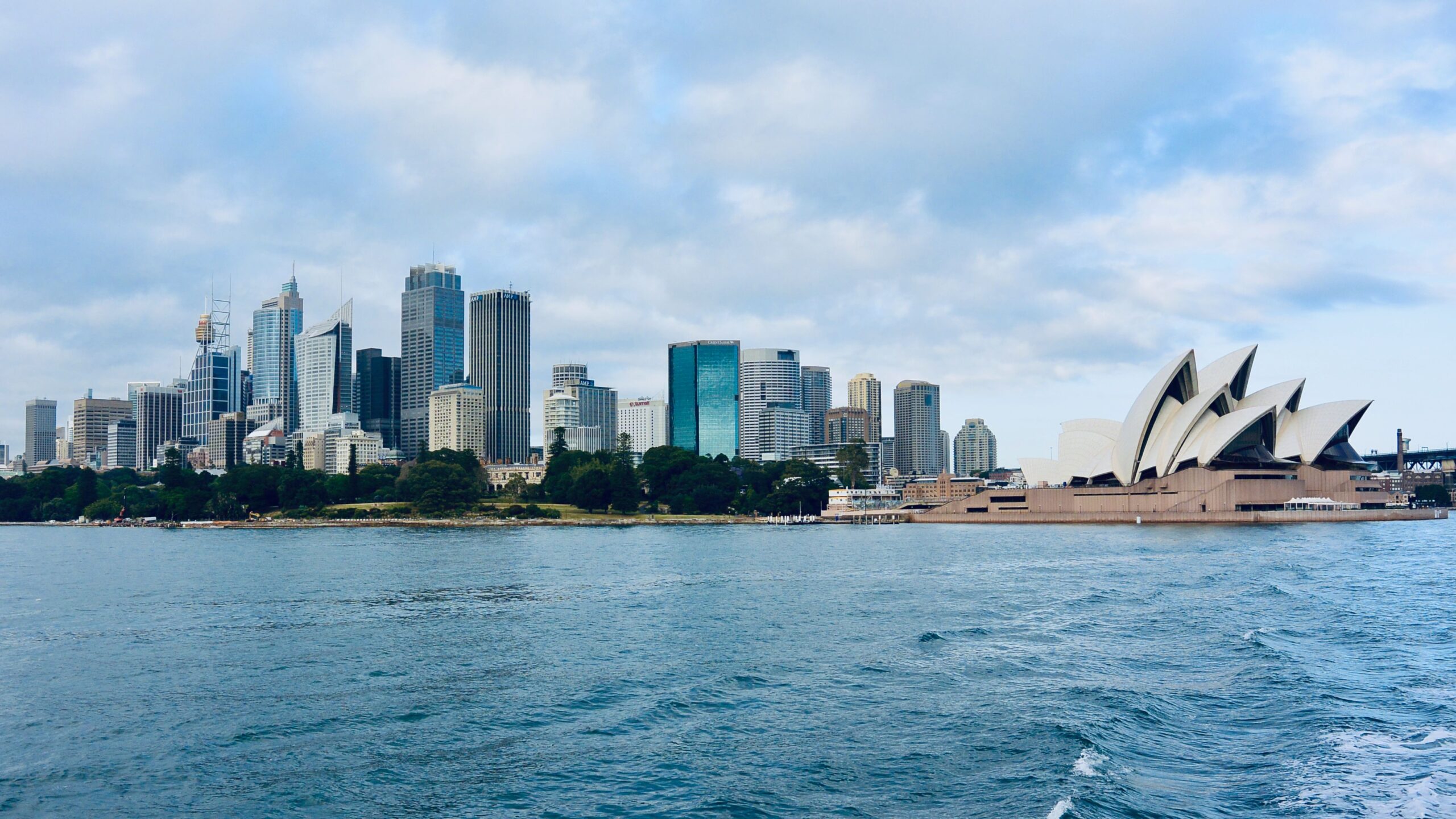 Stunning view of Sydney's skyline